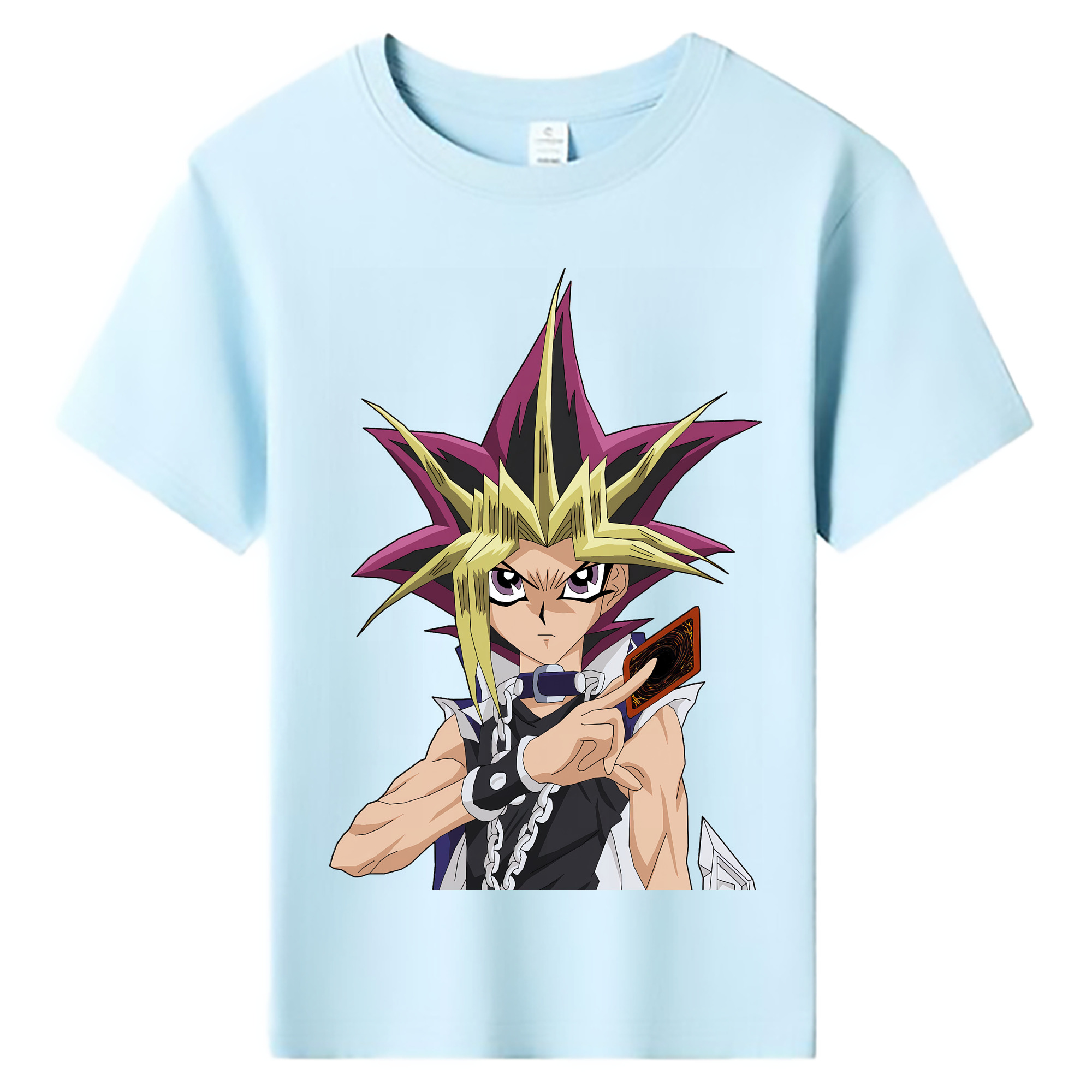 （画像用） 遊☆戯☆王 Yu-Gi-Oh! 綿100％キッズTシャツ（フロントプリント）